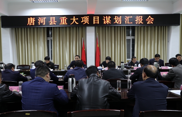 唐河县重大项目谋划汇报会召开.jpg